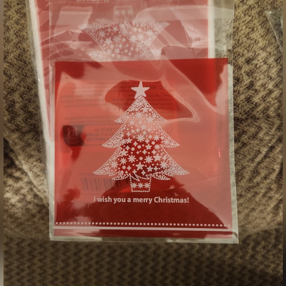 Christmas Bags 4x5 Qty 100